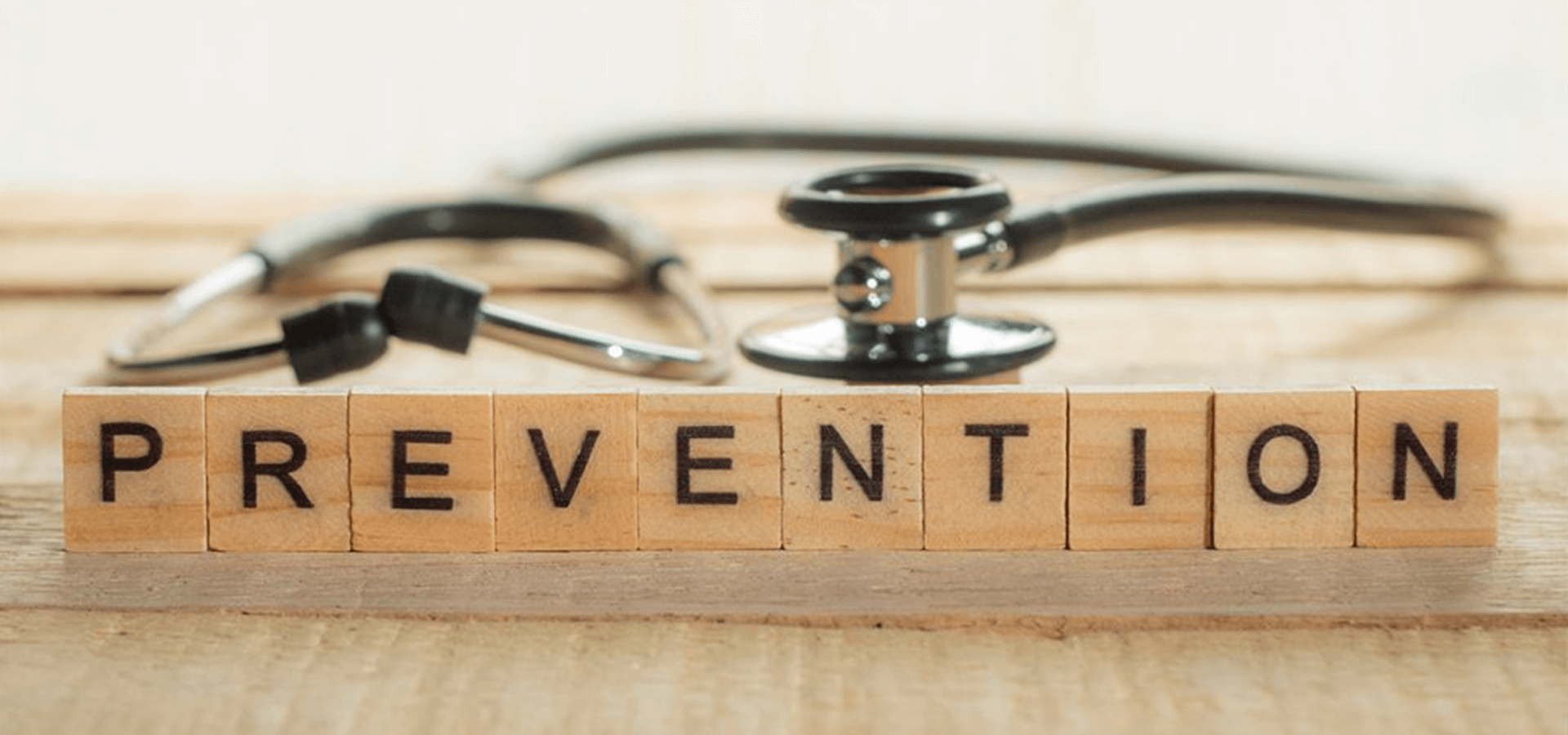 prevention spelled out in tiles