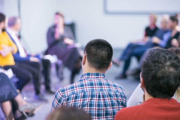 group beginning an outpatient alcohol rehab program