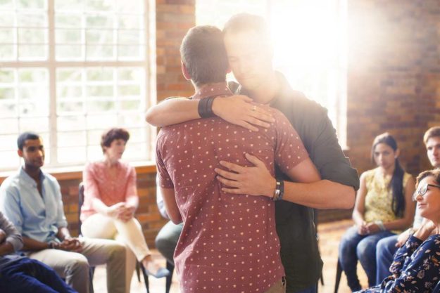 group beginning treatment at trauma treatment centers